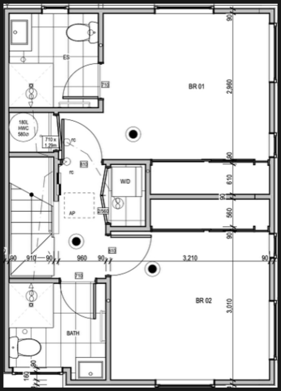 Unit 1 first floor plan