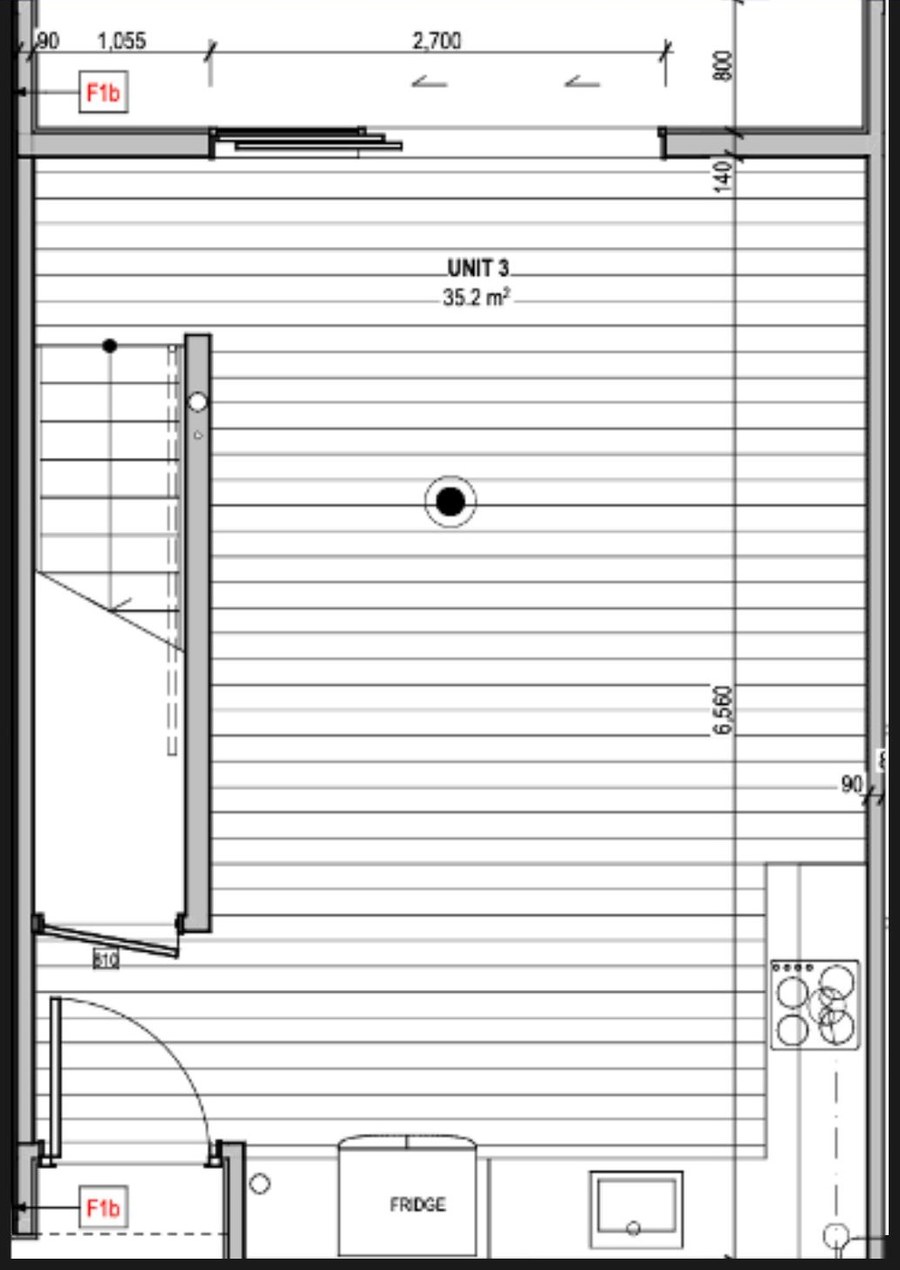 Unit 3 ground floor plan